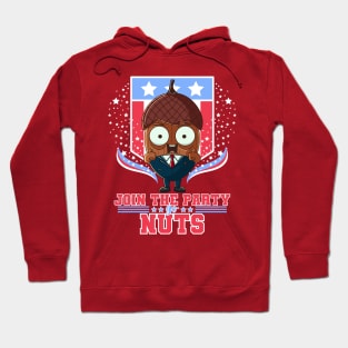 Join the party, Go Nuts Hoodie